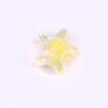 11mm Colorful Transparent Star Center Beads for DIY Headdress, Bracelet, Necklace Accessories