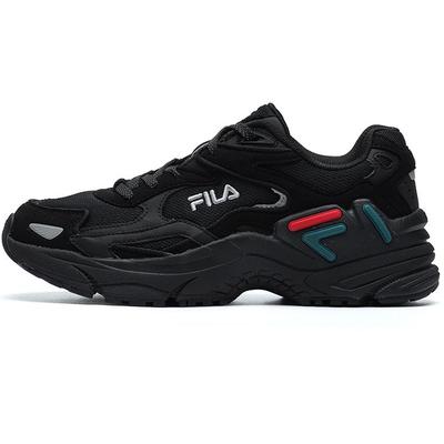 Catapult Retro Thick Sole Durable Breathable Low Top Dad Shoes Women Sneakers Black T12W145214FBB