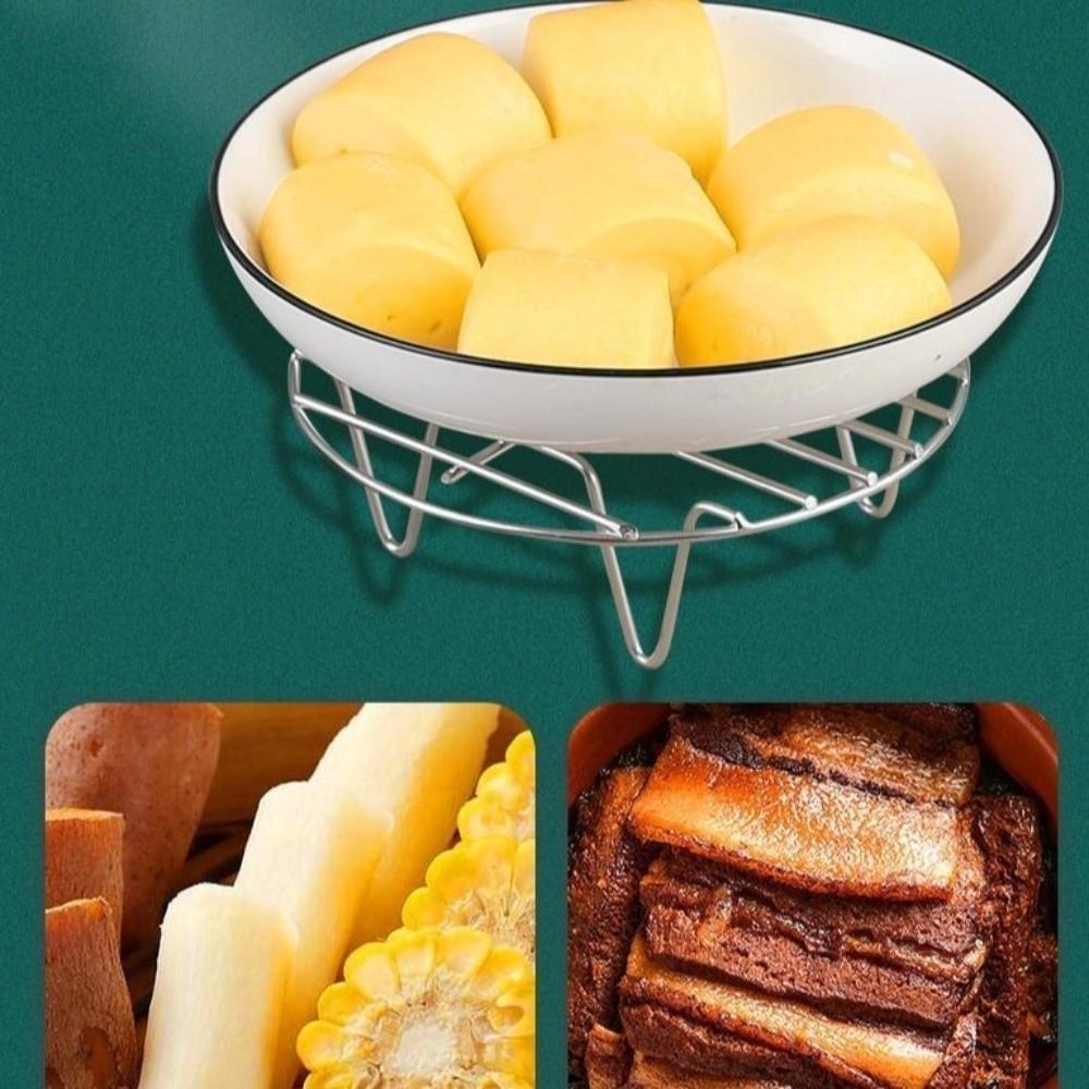 Thick Kitchen Steamer Holder Sturdy Steaming Wire Racks Food Steamer Shelf  Steaming Products