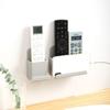 Hanging Bracket Organizer Case Shelf Storage Box Remote Control Holder Container Phone Plug Stand