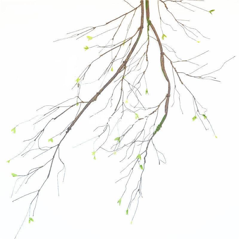Artificial Tree Branch Simulation Fake Dry Tree Branch 90cm Length Decorative Rattan Branch For Home Garden Office Decor