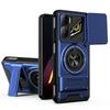 KEYSION Magnetic Phone Case for ZTE Nubia Neo 3 5G Slide Camera Protection Upright Kickstand Shockproof Cover for Nubia Neo 3 5G