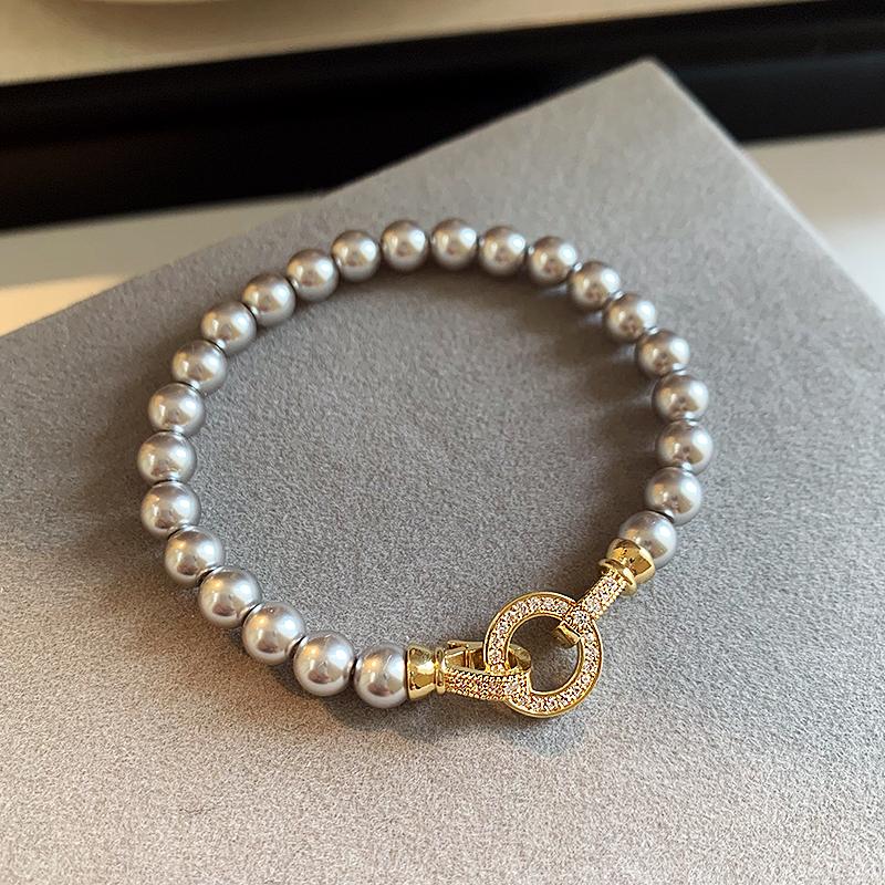 Nová stylová Retro Lehká Luxusní Náhrdelník ze Skleněných Korálků Dámský Dárek Party Šperk Náhrdelník 2024