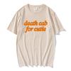 I Built You A Tower Album T-shirt Band Death Cab for Cutie Print Tshirts O-neck Summer Unisex Streetwear Graphic Tops