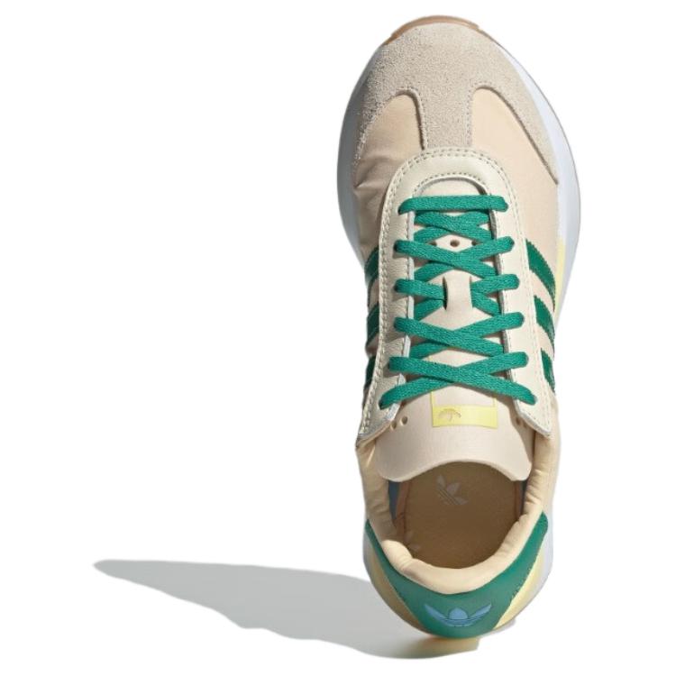 Adidas Originals Country Xlg Retro Classic Slip Resistant Durable Low Top Lifestyle Sneakers Women sneakers Light-Green White ID8335