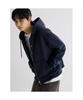 8seconds Color Block Stitch Detail Hoodie Full Zip Navy