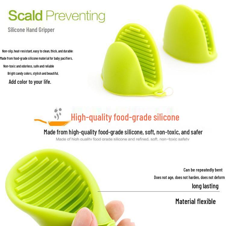 Silicone Heat-Resistant Multifuntional Non-slip Kitchen Gloves