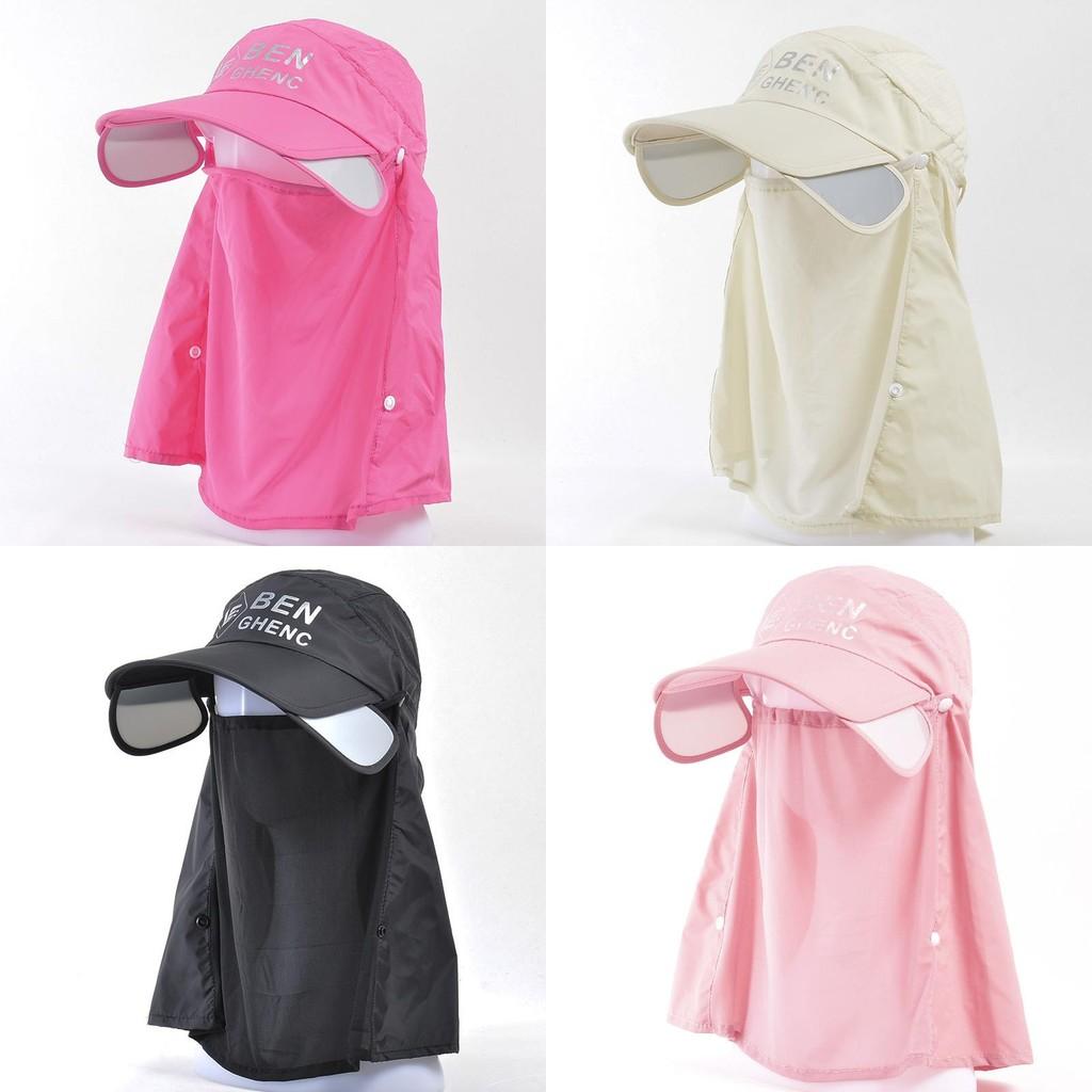 Boné de Baseball Feminino para Exterior Com Proteção Solar Resistente à Água Para Caminhada e Ciclismo