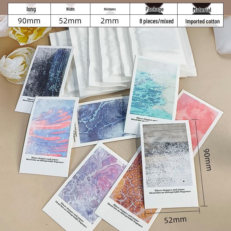 Blank Scent Strips for Smelling Base Notes, Scent Cards for Essential Oils