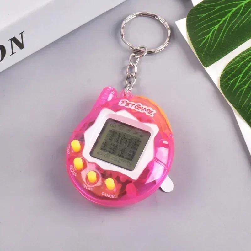 1PC Transparente elektronische Haustiere Tamagotchi Nostalgic 168 Haustiere in einem virtuellen Cyber ​​Digital Nostalgic Funny Toys Pixel Funny Play
