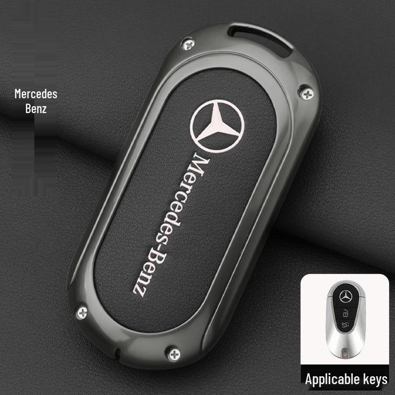 Mercedes Key Case for E300L, C260L, GLC300L, C200L, A200L, GLA, GLB, GLE Models