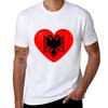 Love Albania Tshirt Plus Size Loose Short Sleeve Top Tshirt