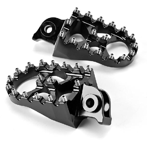 Orange Foot Pegs Enlarge Footpegs Compatible with KTM 390 Adventure 2020 2021 2022 2023,390 Adventure Accessories