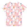Boys Girls Round Neck Casual Printed Short-sleeved T-shirt Top