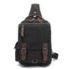Retro crossbody taška, plátěná taška přes rameno pro muže a ženy, taška přes rameno, cestovní taška