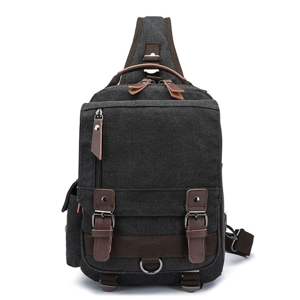 Retro crossbody taška, plátěná taška přes rameno pro muže a ženy, taška přes rameno, cestovní taška