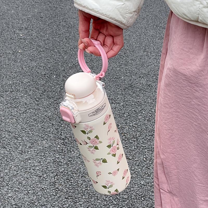 1pcs 304Stainless Steel Water Bottle Insulated Portable with Lid for Outdoor  Christmas Thanksgiving  Mother's Day Graduation