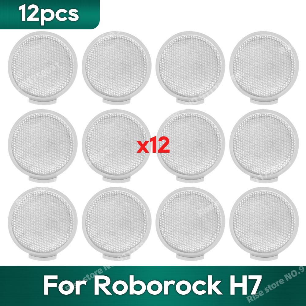 Spare Part For Xiaomi Roborock H7 Handheld Vacuum Cleaner Front Cotton Filter and Rear Hepa Filter Replenished Accessory