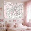 VIKAMA Kawaii Angel Backdrop Tapestry Chobits Cute Wall Hanging Perfect Home Decor for Living Room Bedroom Home Perfect Gift