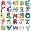 Wiederverwendbare Alphabet Lore Wasserdichte Aufkleber Für Handys/Laptops/Hüllen