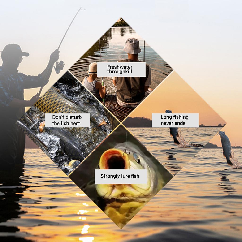 Wild Fishing Food In Reservoir Natural Flavor Fishing Feeder for Freshwater Fishing Use