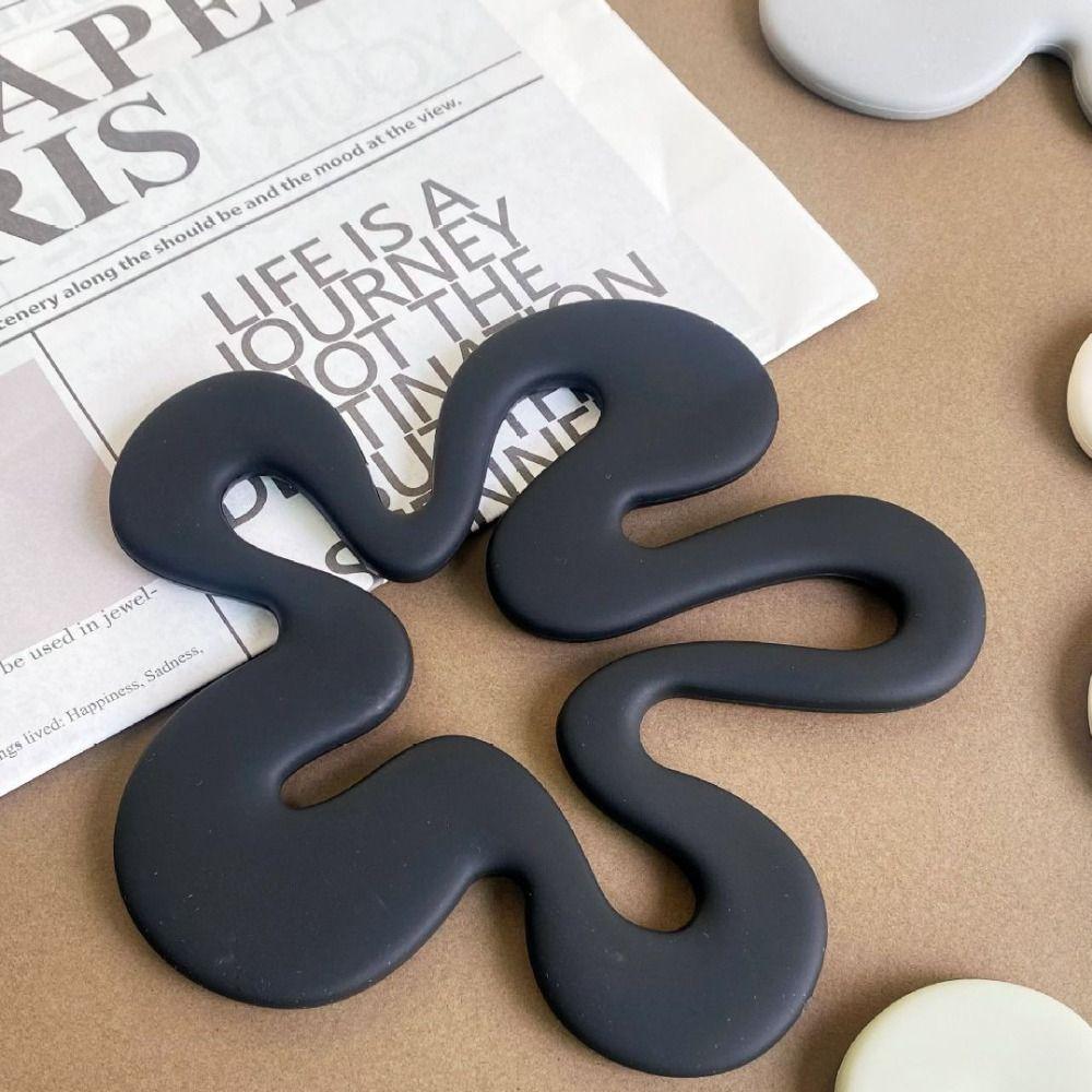 2Pcs Durable Flower-shaped Silicone Coaster Multipurpose Heat Resistant Coaster  Thanksgiving