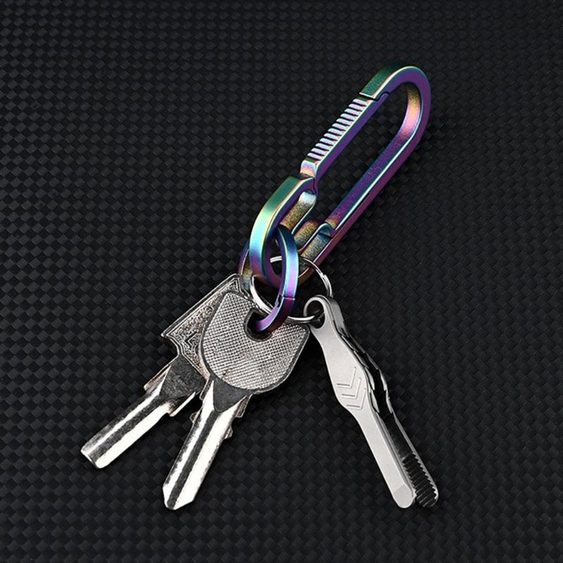 Titan-Pinzette Taschentaschenpinzette Mini-Titanlegierung Klemmpinzette Überlebenswerkzeuge für Outdoor-Reisen Campen Wandern Zuhause