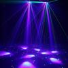 2025 Bee Eye Six-Arm Vajra Laser Bar Disco Stage Light with Strobe and Rotating Effects