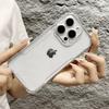 Transparent Bumper Case For iPhone 16 ProMax 15 14 13 12 Pro Max Plus 16Pro 16Plus Acrylic Hybrid Shockproof Cushion Armor Cover
