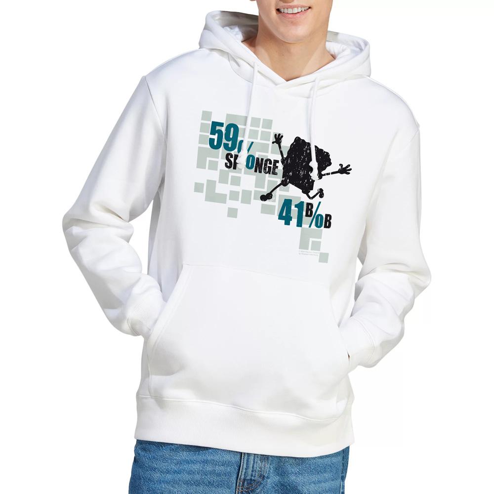 SpongeBob SquarePants Mens 59% Sponge 41% Bob Hoodie