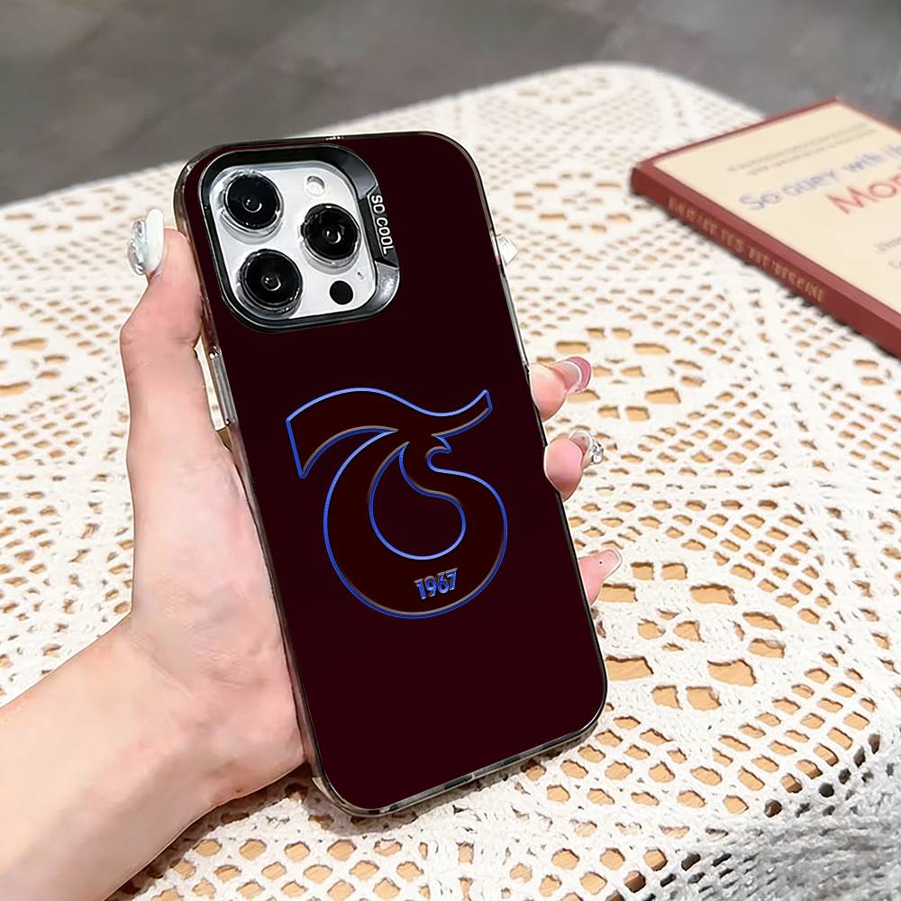 Turkey T-TrabzonsporS  Phone Case For iPhone 17,16,15,14,13,12,11 Plus,Pro Max,XS,Colored silver phone case iPhone12