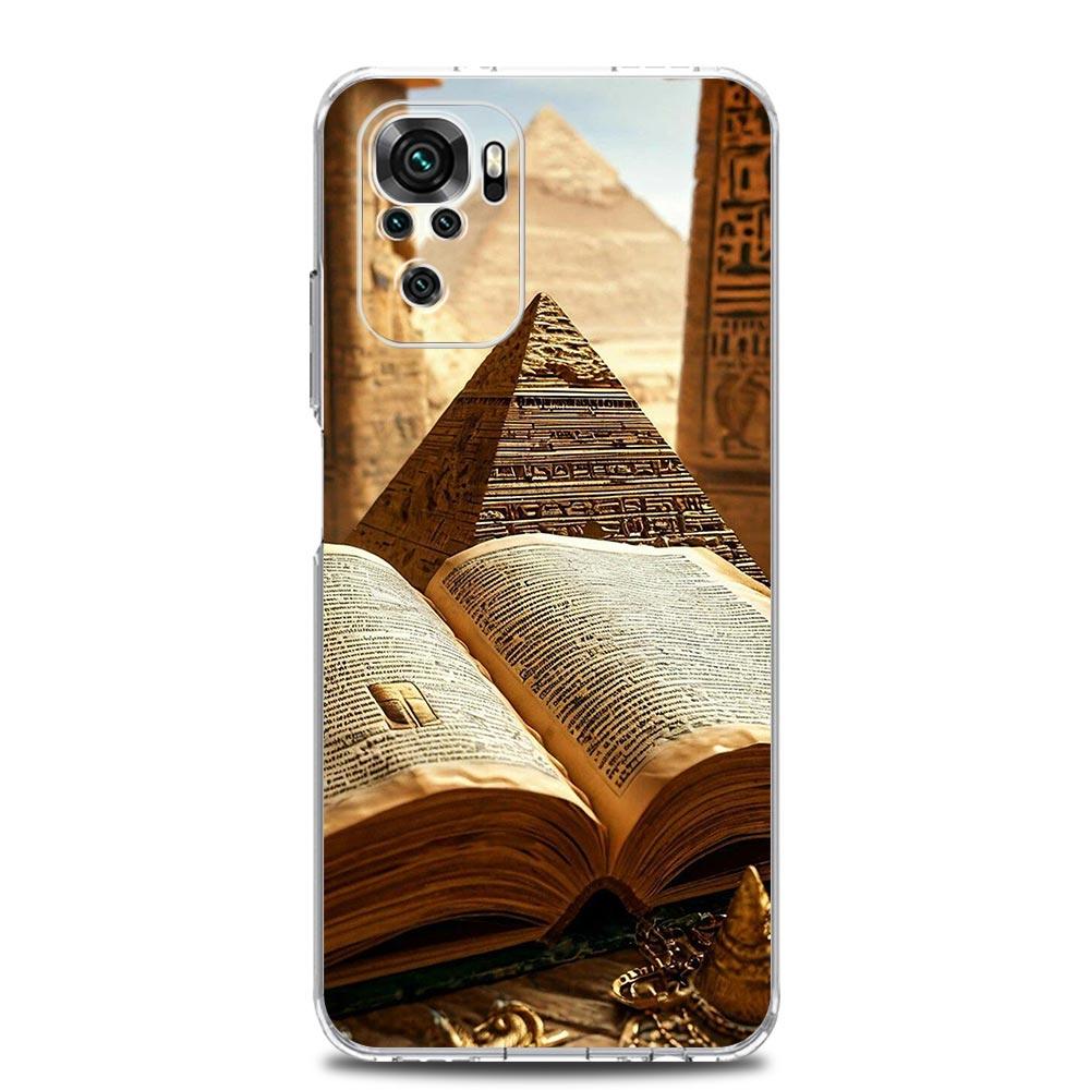 Phone Case For Xiaomi Redmi Note 15 14 13 12 4G 10 11 Pro Plus 5G 14C 13C 12C 10C Cover Ancient Egypt Egyptian God Pyramid