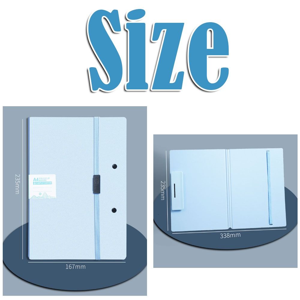 New Gifts Portable Foldable Folders A4 To A5 Organize Artifacts Folding Board Folder Versatile File Contract Folders Gifts