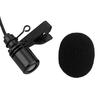 Mini Portable Clip On Lapel Hands Free 3.5mm External Screw Lock Jack Microphone Mic for Computer PC Laptop
