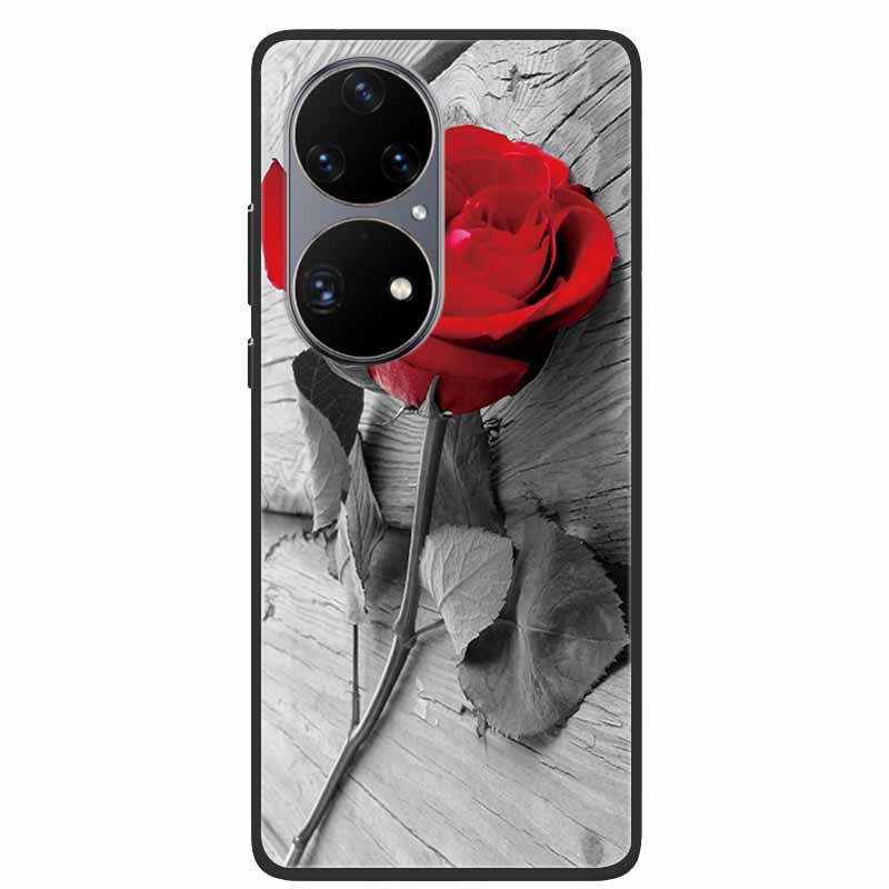 Phone Case For Huawei P50 Pro Cover Soft Silicone Cool coque For Huawei P50Pro P50 Pro 5G Back Cases P 50 Pro Fashion TPU Fundas