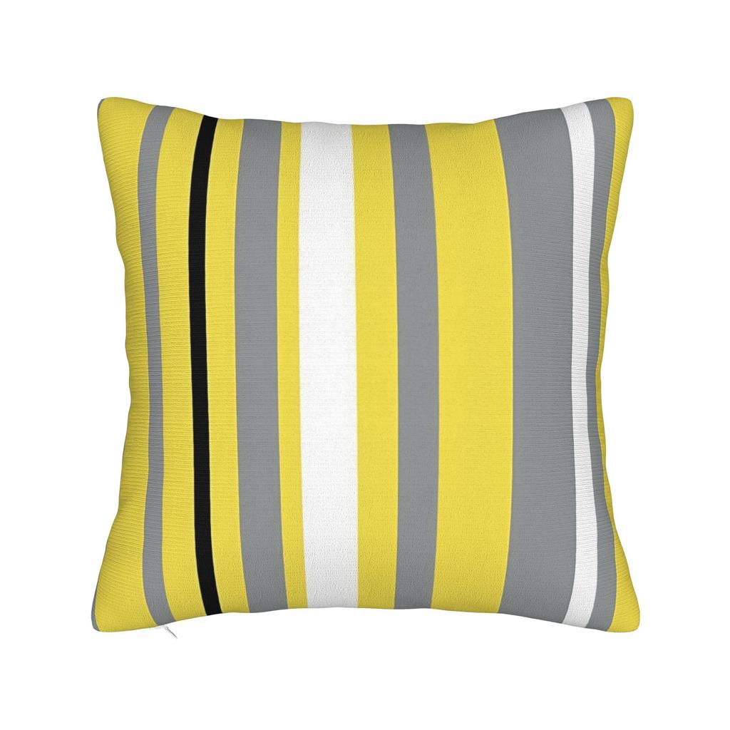 Pillow Cover Colorful Block Pattern Kawaii Pillow Case For Living Room Sofa Pillowcases