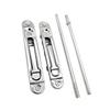 Stainless Steel Top & Bottom Concealed Door Latch