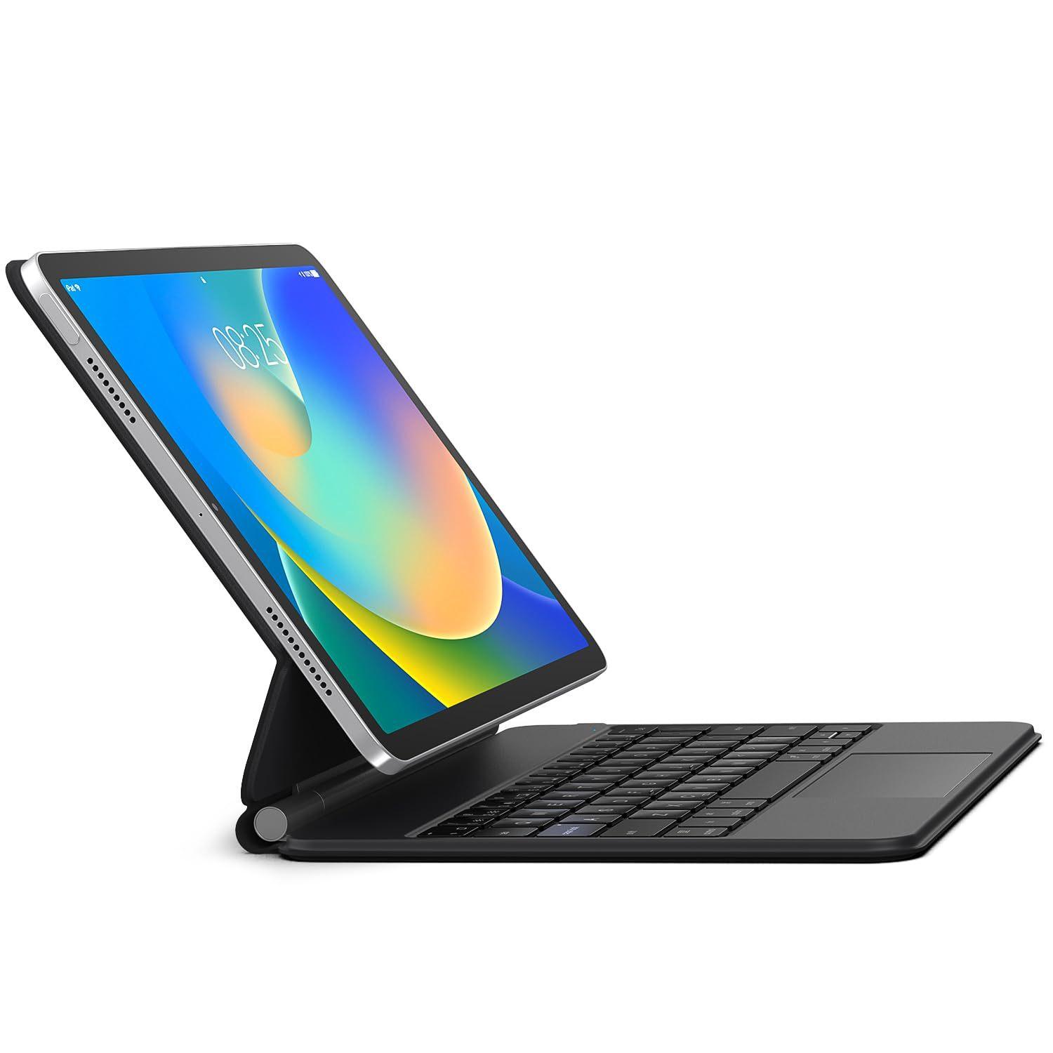 

Підходить для 2025 Нового iPad Pro Клавіатура Miao Control Air6/7 Захисний чохол Pro11 Магнітне розділення Bluetooth Клавіатура iPad Pro 13 (M4/M5) чорний