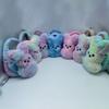 12In Easter Basket Cute Tie-Dyed Plush Ornaments Holiday Decoration Bunny