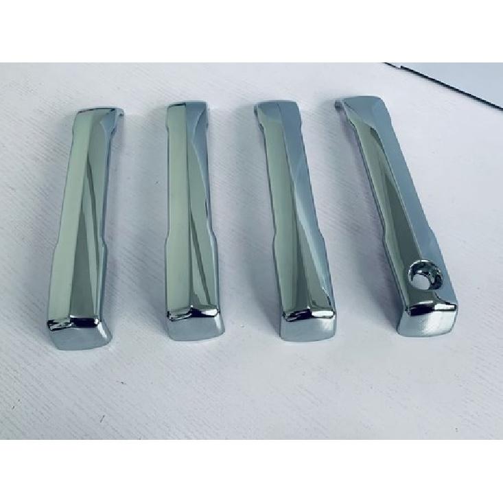 Half Pack Door Handle Lid Frame Cover Trim For - Toyota Tundra Chrome