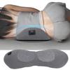Hted Lumbar Support Pillow USB Powerd 3 Hting   Ergonomic Soft   Hting Back Pillow for Bed  Ing