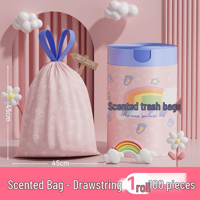 Household Scented Drawstring Trash Bags