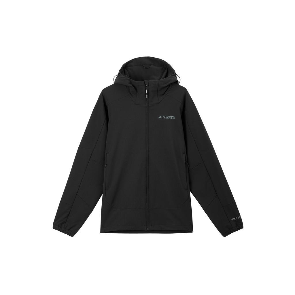 Adidas Terrex SS25 Windproof Cold-Resistant Comfortable Warm Jacket Men Jacket Black JI5935