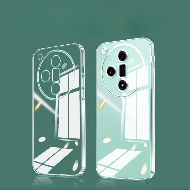 Suitable for Oppofindx7pro Phone Case Findx6 Transparent Findx5 Silicone Findx3 Protective Case X8pro