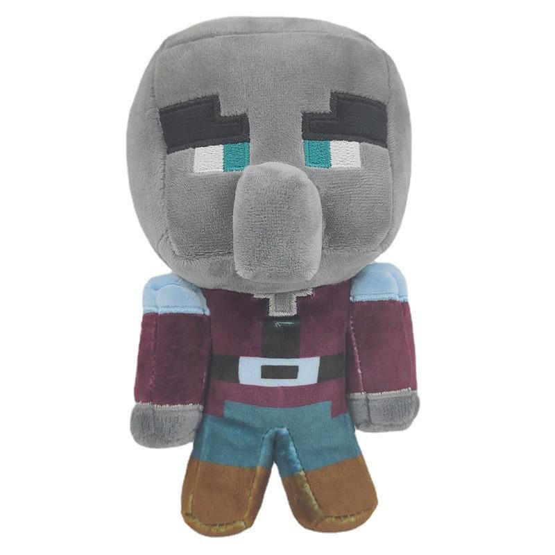 Ender Dragon and Zombie Steve Minecraft Plush Toy - Squid Doll Stuffed Animal