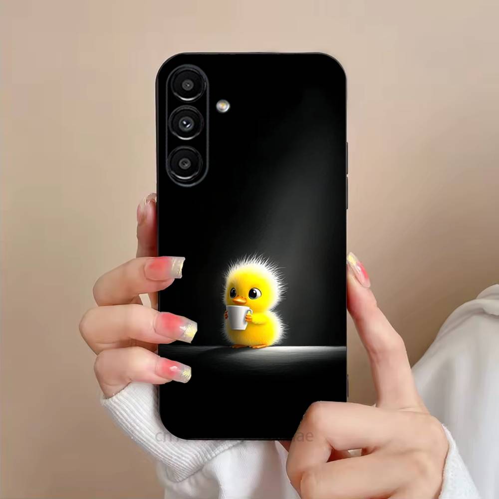 Yellow Duck Phone Case For Samsung Galaxy S21 22 23 24 S25 Ultra PlusS20 FE S10 Plus  Cover Funda