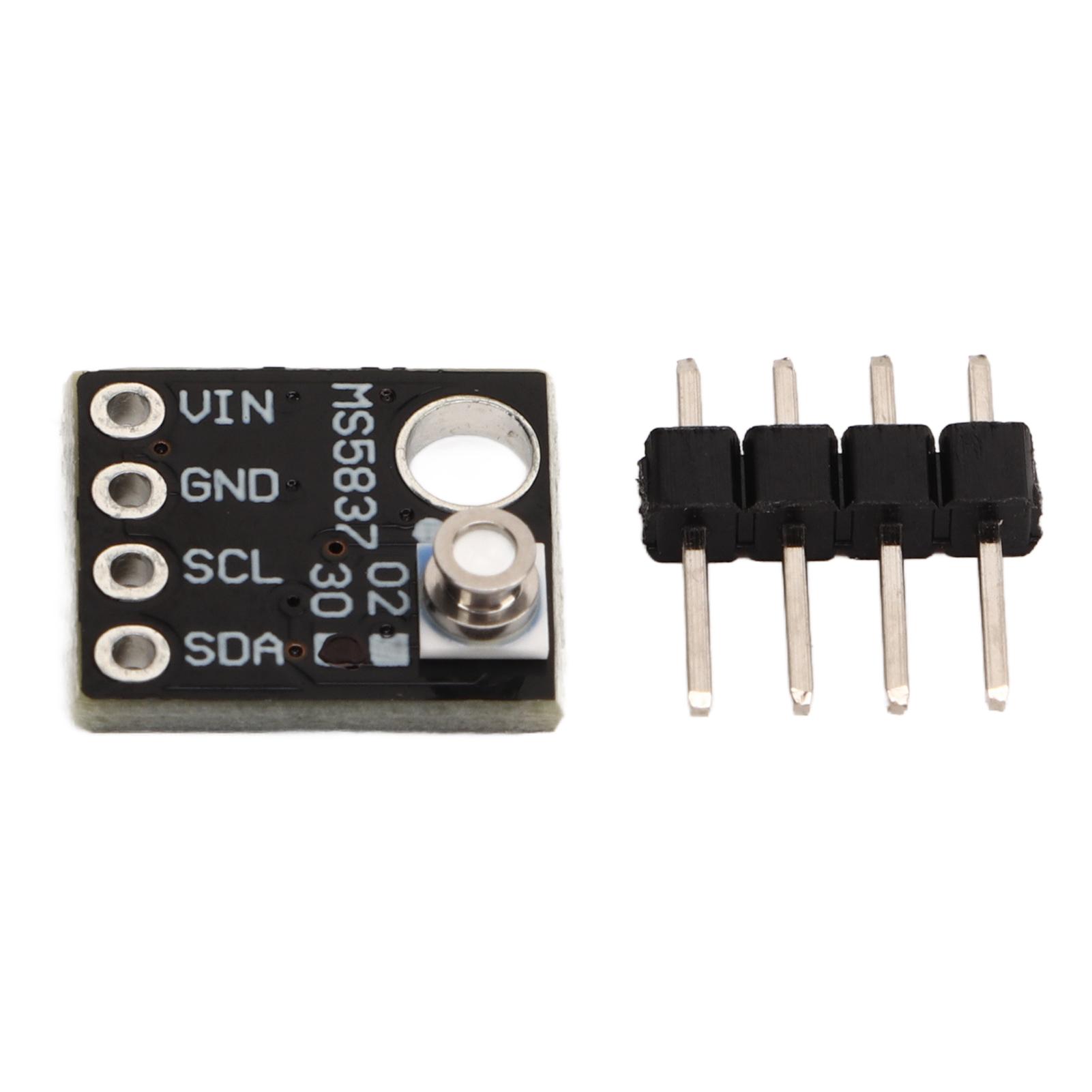 

Pressure Sensor Module 24 Bit 0‑30bar Waterproof Gas Liquid Pressure Sensor Board GY‑MS5837 30BA