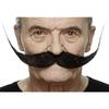 Accessoire de déguisement - VIVING COSTUMES - 202977 - Moustache Noire - Taille Unique - Carnaval Adulte Mixte