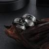 Vintage Nerezová ocel Odin Norský Viking Amulet Rune Pánský prsten Hiphop Otočný spinner Pomůcky Prsten Módní slova Retro šperky