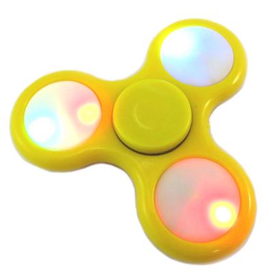 Les Trésors De Lily [P2189] - LED Handspinner 'Les Lumineux' Yellow - 7 Cm